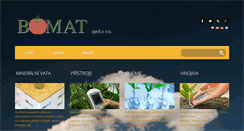 Desktop Screenshot of bomat.cz